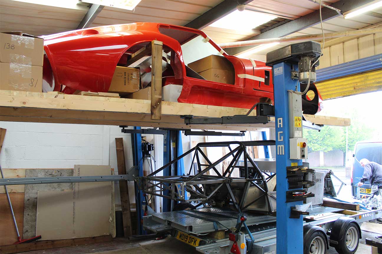 Daytona Coupe Build Diary - Body & Chassis Daytona Coupe Body & Chassis
