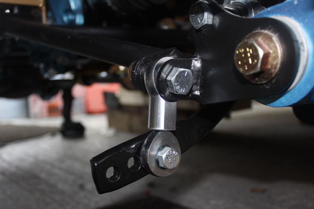 Under chassis mounting system Daytona Coupe